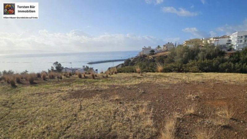 Agia Galini Baugrundstück mit Meerblick in Agia Galini, Kreta Grundstück kaufen